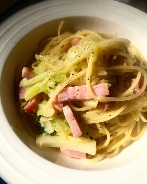 春キャベツパスタ