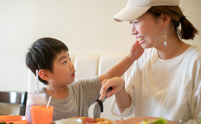 親子ランチ